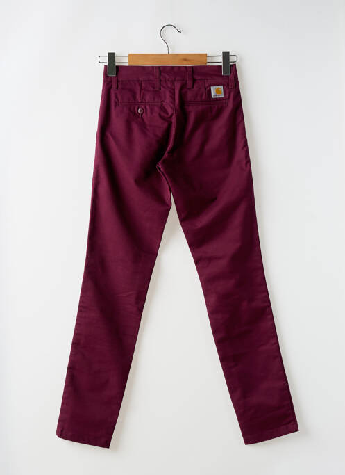 Pantalon chino roșu CARHARTT bărbat