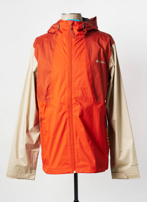 Jachetă vânt portocaliu COLUMBIA bărbat