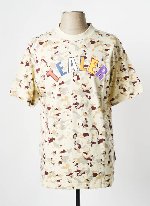 Tricou bej TEALER bărbat