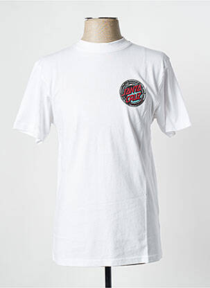 Tricou alb SANTA CRUZ bărbat