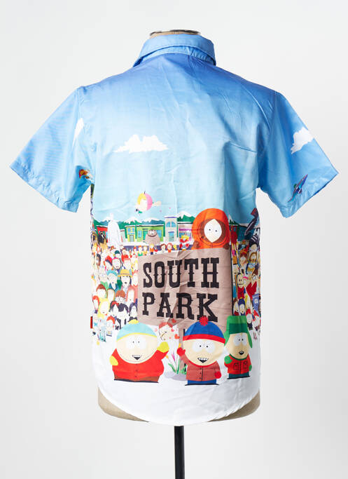 Cămașă cu mâneci scurte albastru TEALER bărbat