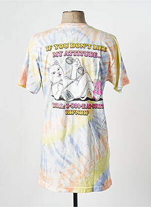 Tricou multicolor RIPNDIP bărbat