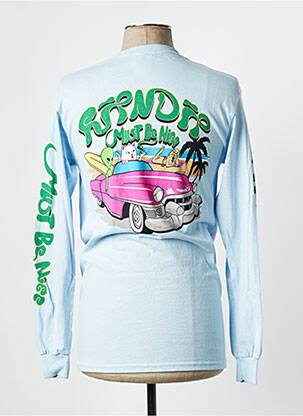 Tricou albastru RIPNDIP bărbat