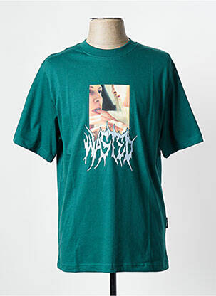 Tricou verde WASTED PARIS bărbat