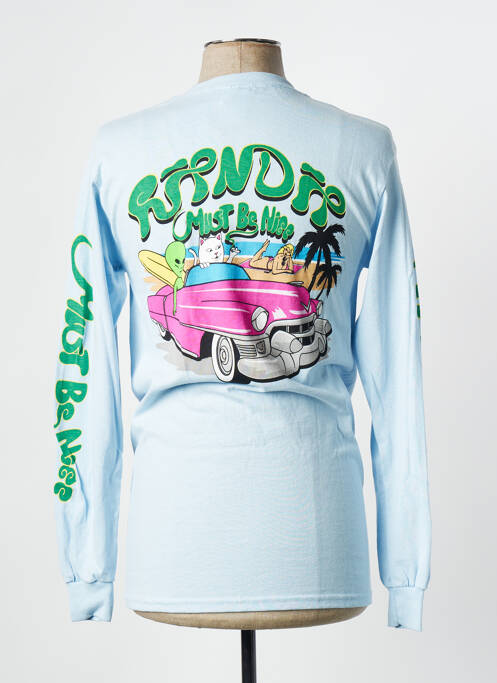 Tricou albastru RIPNDIP bărbat