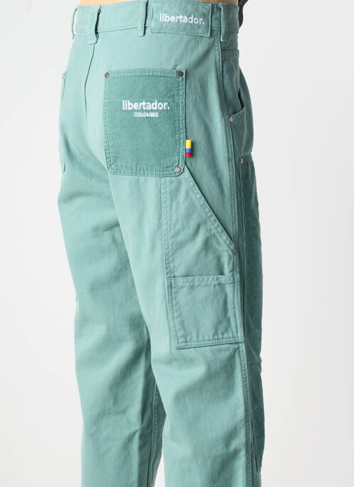 Blugi cu croială dreaptă albastru LIBERTADOR bărbat