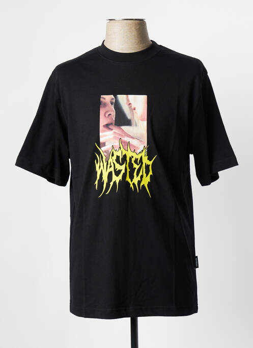 Tricou negru WASTED PARIS bărbat