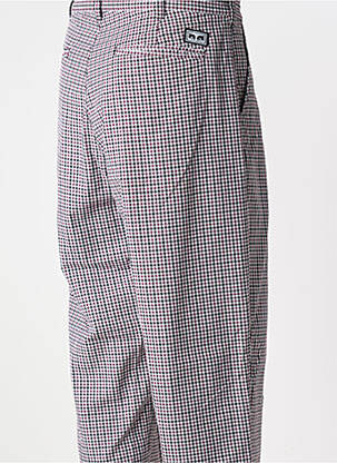 Pantalon chino roșu OBEY bărbat