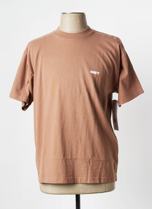 Tricou maro OBEY bărbat