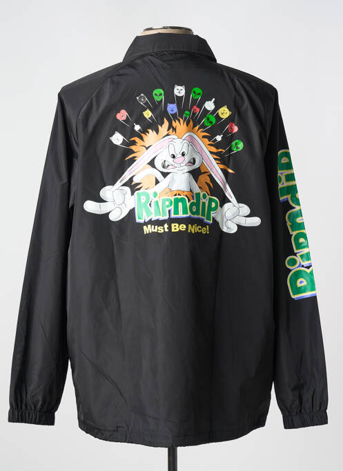 Jachetă vânt negru RIPNDIP bărbat