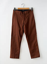 Pantalon chino maro OBEY homme