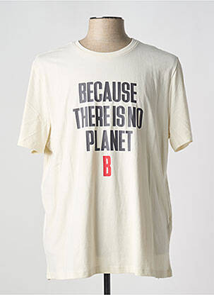 Tricou alb ECOALF bărbat