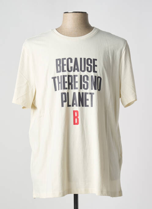 Tricou alb ECOALF bărbat