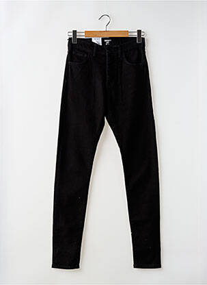 Blugi cu croială slim negru CARHARTT bărbat