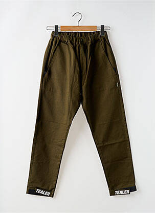 Pantalon slim kaki TEALER bărbat