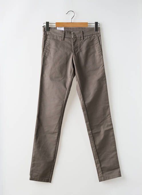 Pantalon chino gri CARHARTT bărbat