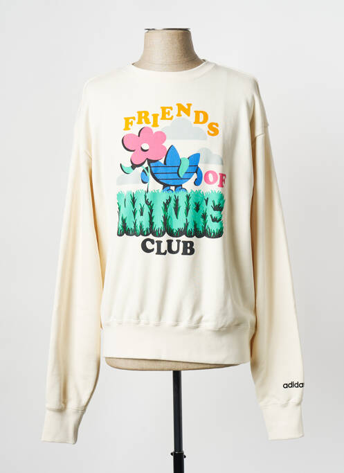 Hanorac bej ADIDAS bărbat