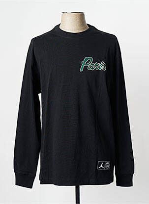 Tricou negru JORDAN bărbat