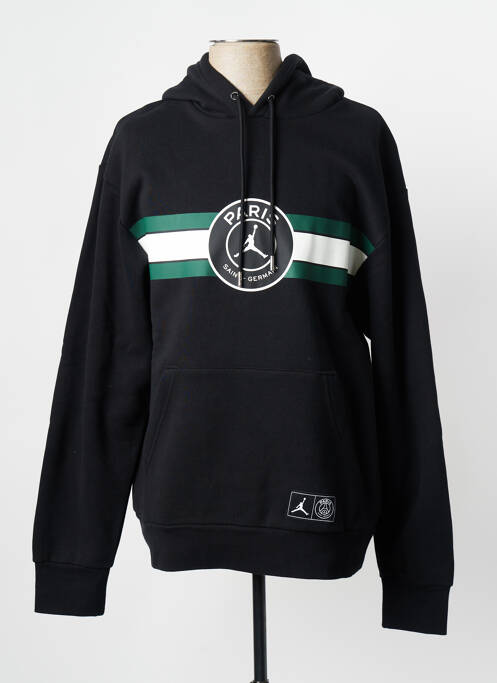 Hanorac negru JORDAN bărbat