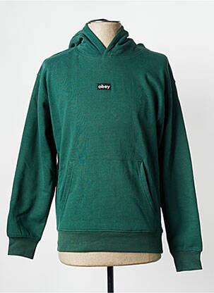 Hanorac verde OBEY bărbat