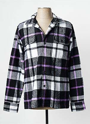 Cămașă cu mâneci lungi negru OBEY bărbat