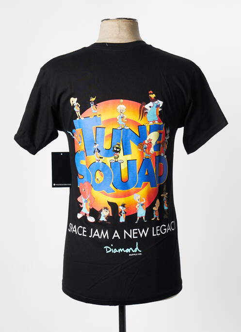 Tricou negru DIAMOND SUPPLY CO bărbat