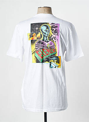 Tricou alb ELEMENT bărbat