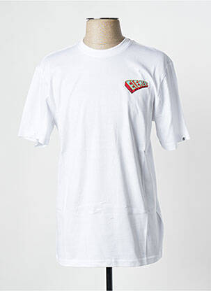 Tricou alb ELEMENT bărbat