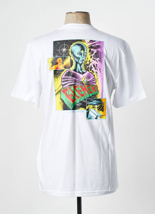 Tricou alb ELEMENT bărbat