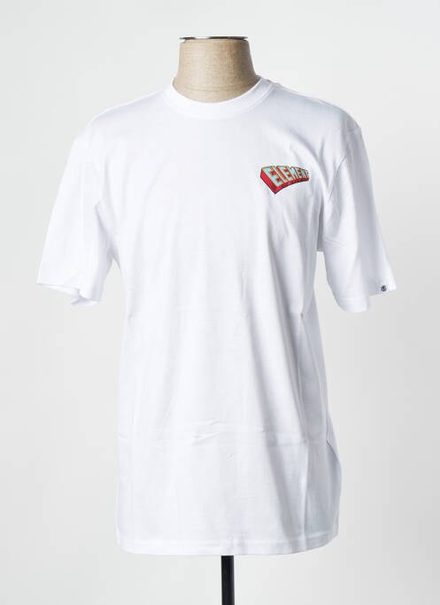 Tricou alb ELEMENT bărbat