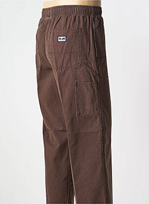 Pantalon drept maro OBEY bărbat