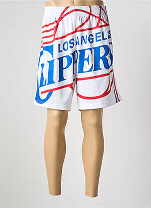 Șort alb MITCHELL AND NESS bărbat