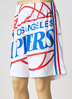 Șort alb MITCHELL & NESS bărbat