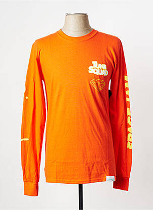 Tricou portocalie DIAMOND SUPPLY CO bărbat