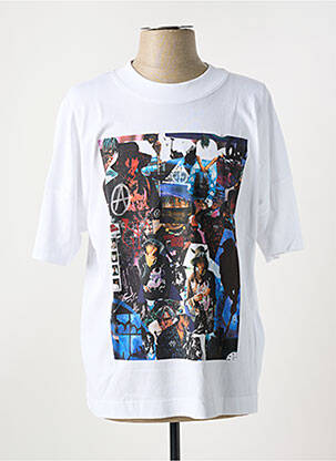 Tricou alb UNIVERSAL MUSIC bărbat