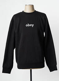 Hanorac negru OBEY homme