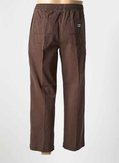 Pantalon drept maro OBEY bărbat