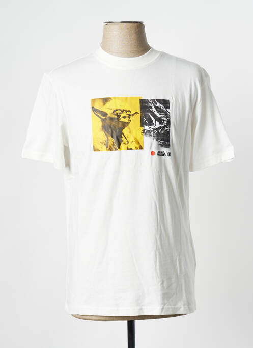 Tricou alb ELEMENT bărbat