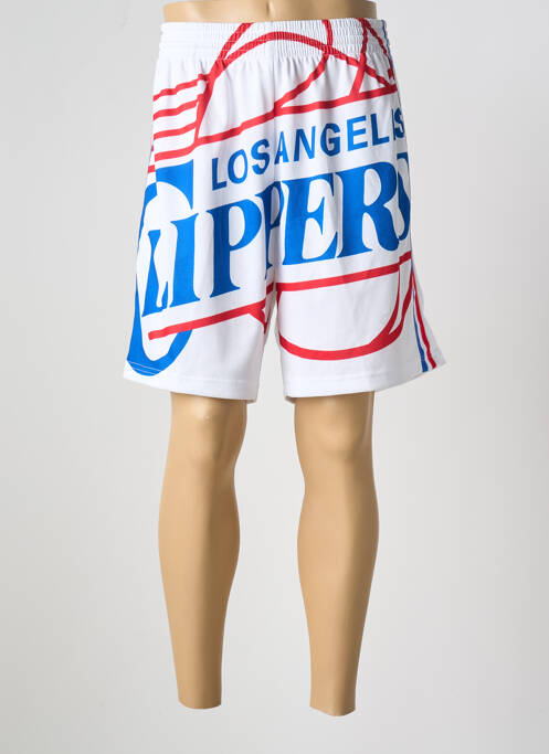 Șort alb MITCHELL AND NESS bărbat