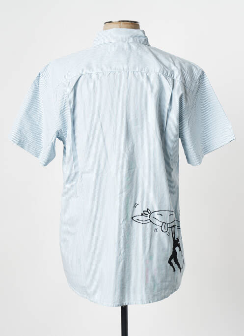 Cămașă cu mâneci scurte albastru OBEY bărbat