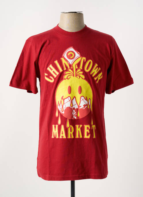 Tricou roșu CHINATOWN MARKET bărbat