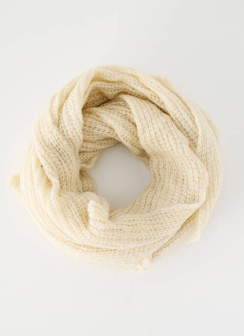 Guler / Eșarfă de gât alb PIECES femeie