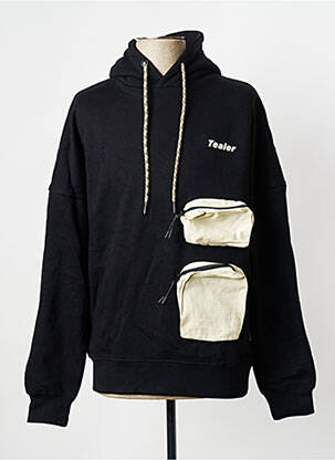 Hanorac negru TEALER bărbat