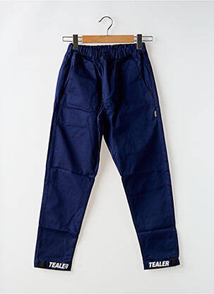 Pantalon slim albastru TEALER bărbat