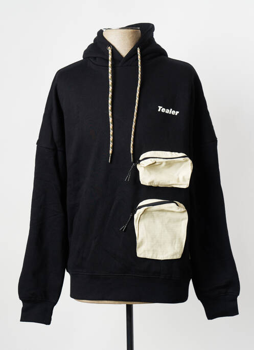 Hanorac negru TEALER bărbat