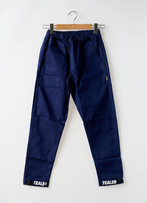 Pantalon slim albastru TEALER bărbat