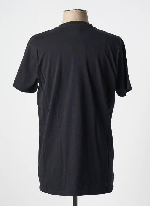 Tricou negru HUMAN WITH ATTITUDE bărbat