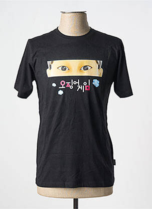 Tricou negru TEALER bărbat