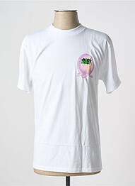 Tricou alb OBEY homme