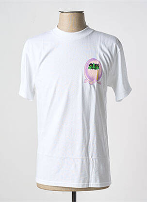 Tricou alb OBEY bărbat